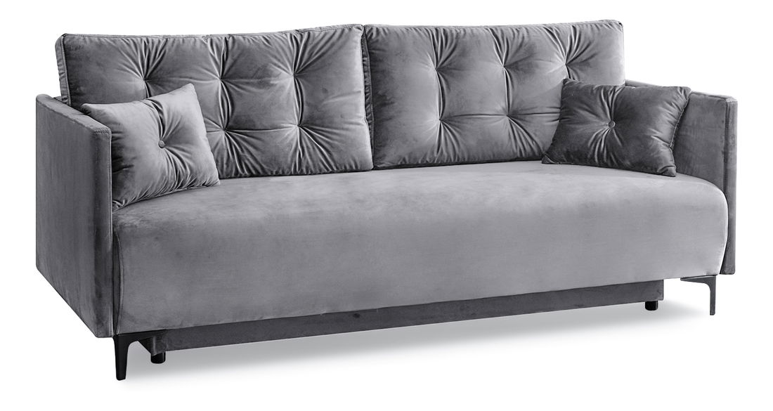 Pohovka dvojsedačka Mastil (čierna)