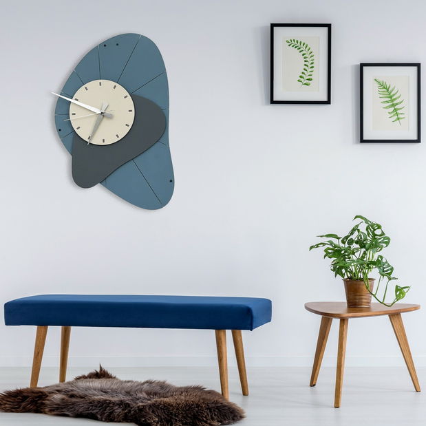 Komoda Asir Domina (antracit + strieborná)