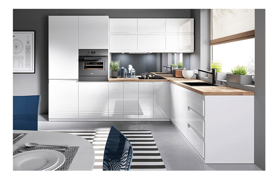 Kuhinjski ormarić za namirnice D60R Aurellia (bijela + bijeli sjaj) (L)