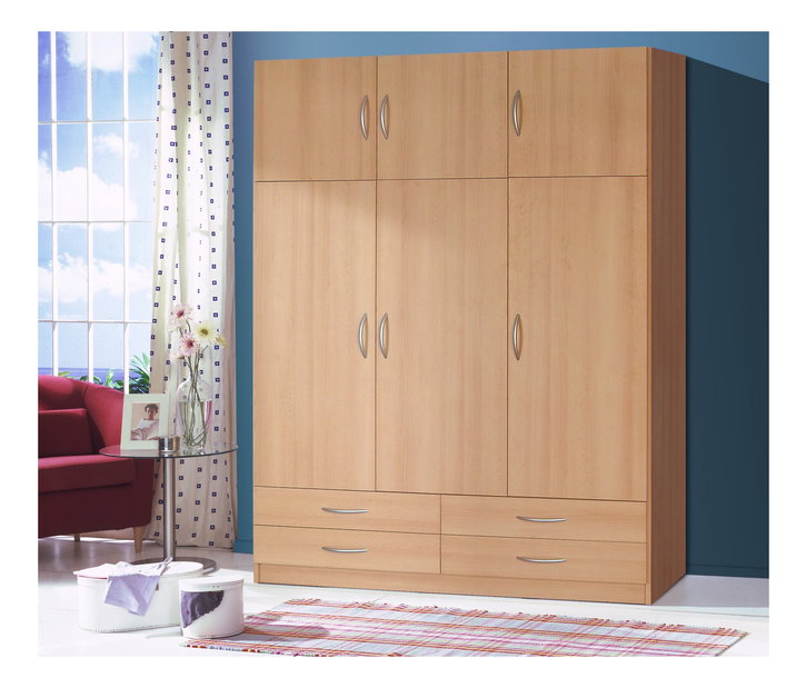 Šatníková skriňa Stanley (buk) *výpredaj