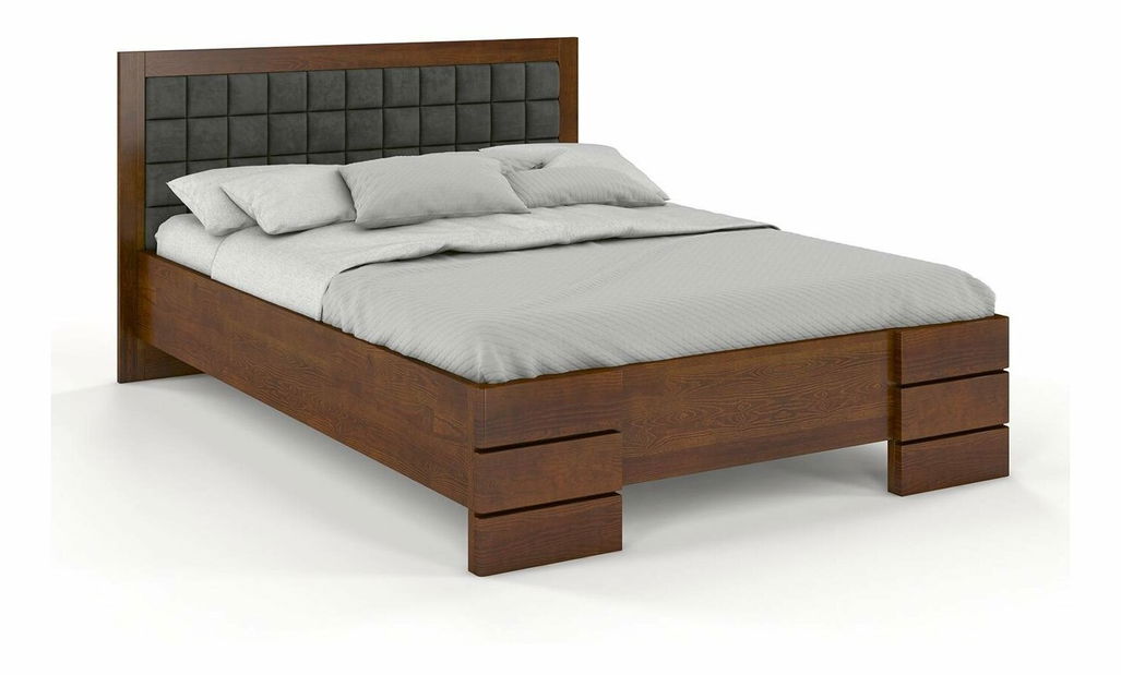 Franciaágy 160 cm Storhamar High (fenyő)