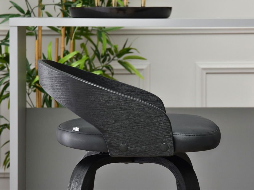 Stolička Haime (čierna)