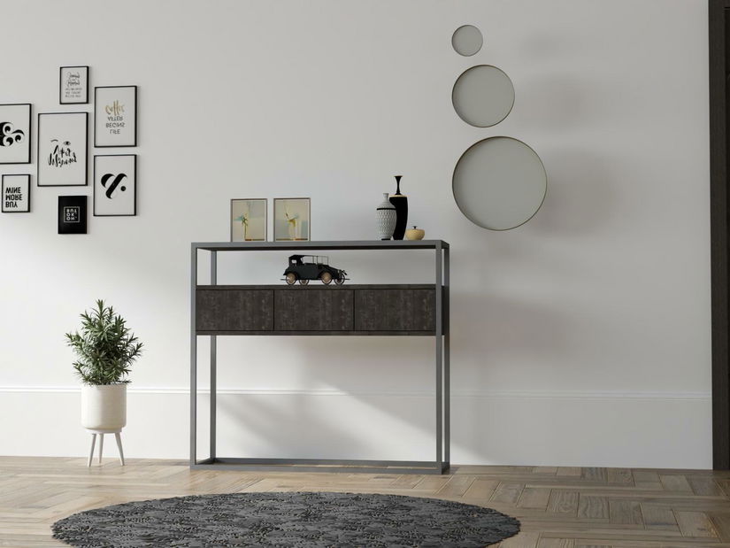 Konzolni stolić Guarde (antracit)