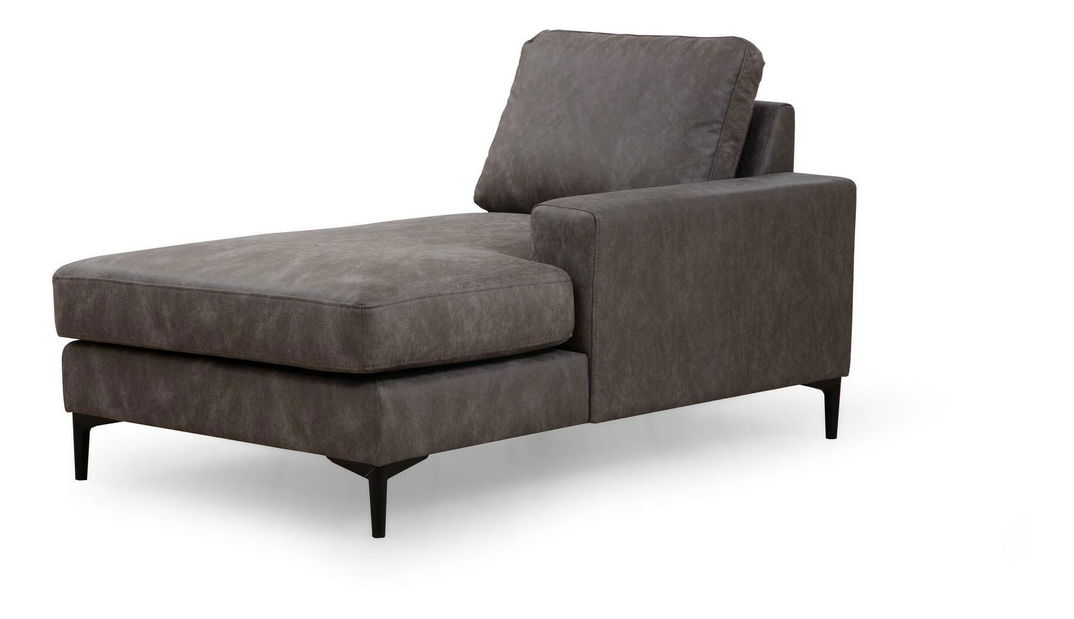 Colțar în formă de U Portobeno 2 (antracit + negru)