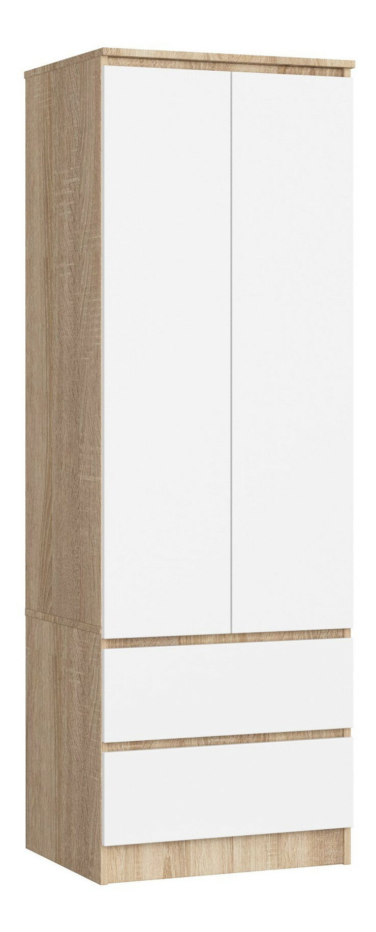 Dulap de haine Surgimiento (stejar sonoma + alb)