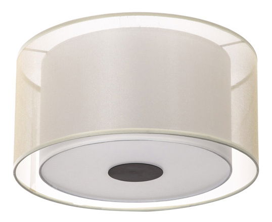 Mennyezeti lámpa Anatase E (fekete + krém)