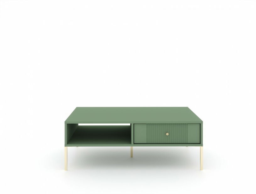 Măsuță cafea Isae 2S (Verde + Auriu)