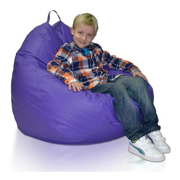 Fotoliu puf Pară XXL (violet)