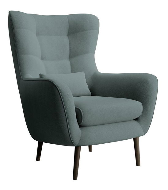 Fotel Veneza 1 (szürke + fekete) 