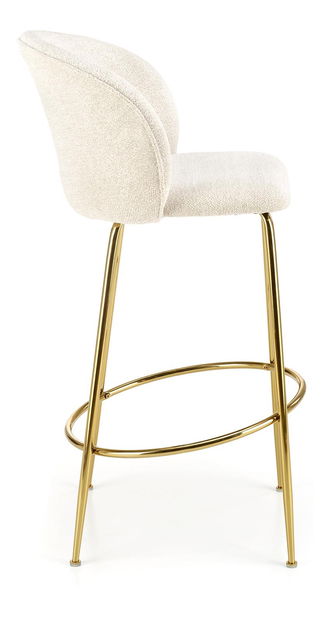 Scaun tip bar Hoko (crem)