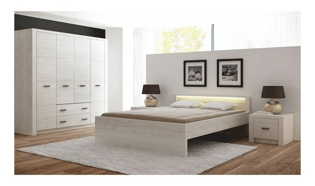 Ormar za garderobu Inneas (jasen bijeli) 