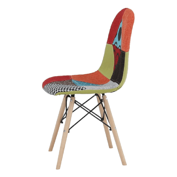Set 2 buc. scaune sufragerie Cerra 2 typ 2 (patchwork) *vânzare