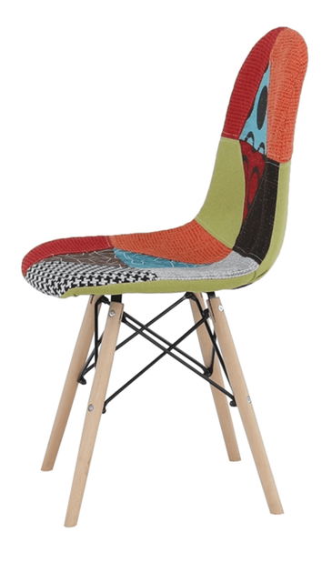 Set 2 kom. blagovaonskih stolica Cerra 2 typ 2 (patchwork) *rasprodaja