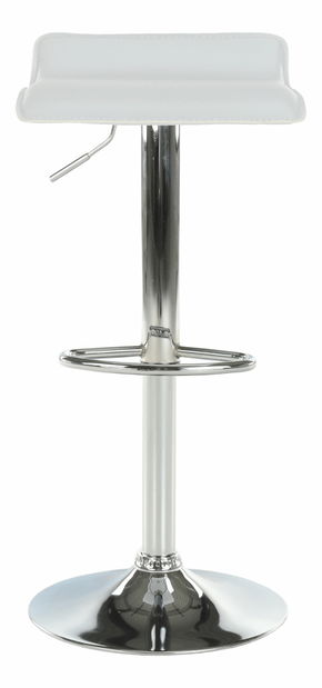 Scaun tip bar Larina (alb)