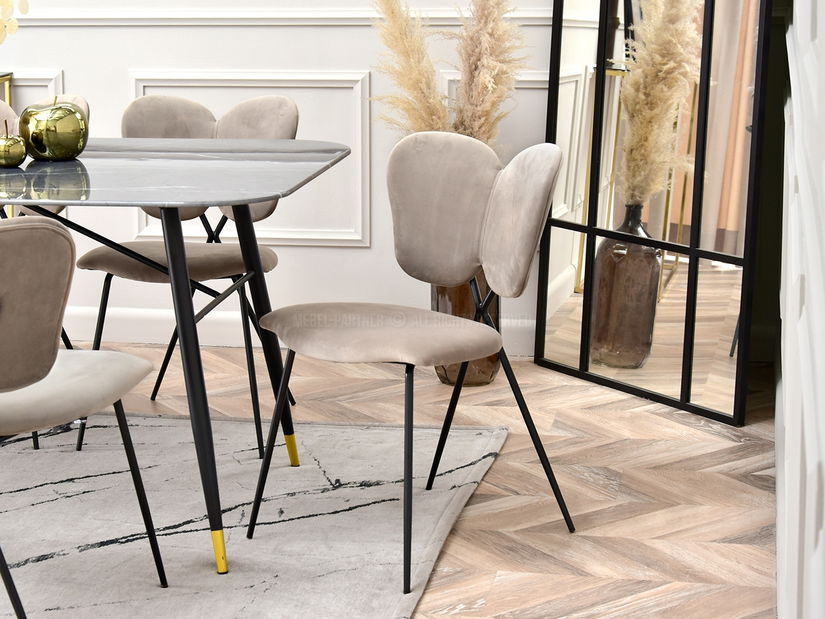 Stolička Wrangler (béžová + čierna)