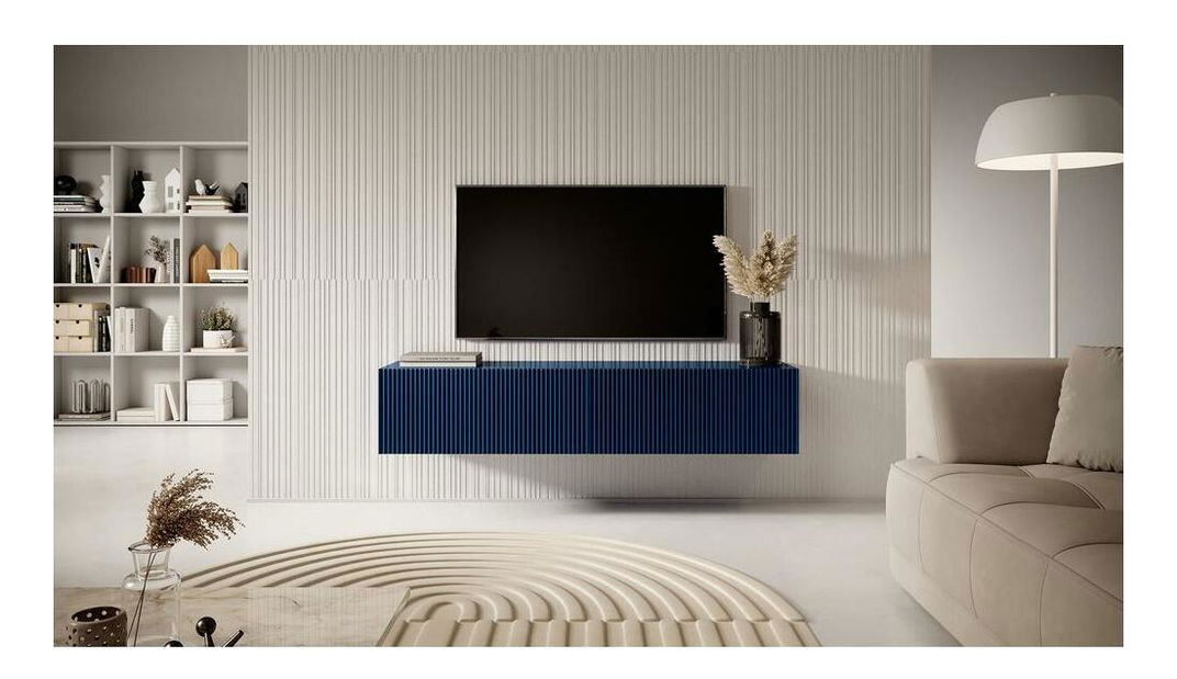 Tv szekrény/asztal Vertigo 140 (tengerészkék)