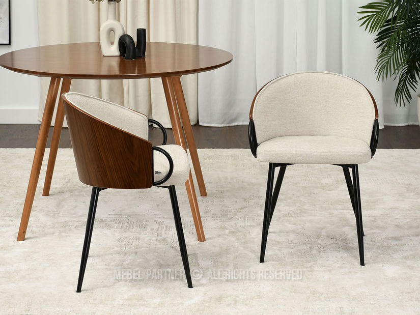 Stolica Elviria K (orah + crna)