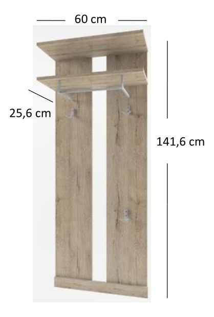 Cuier ORIT (Stejar san remo)