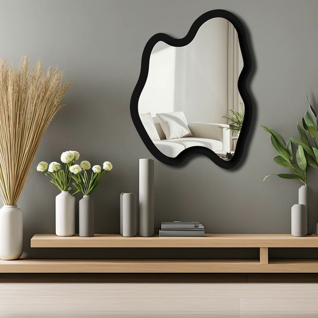 Zrkadlo Ozi 2 (strieborná )