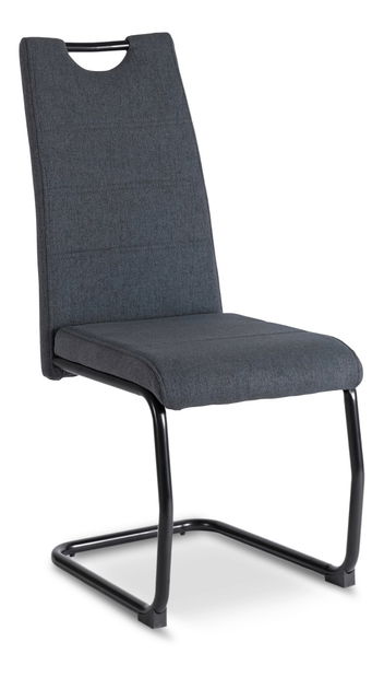 Blagovaonska stolica Lesione (tamnosiva + crna) 