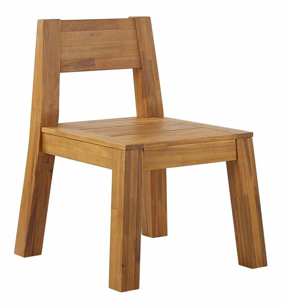 Scaun de grădină LIVIGNO (lemn deschis)