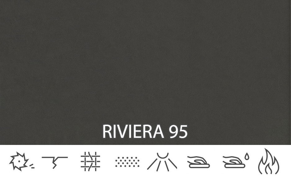 Rohová sedačka Scandal (tmavosivá) (L)