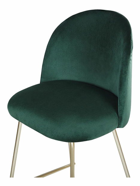 Set 2 ks. barových stoličiek ARCAL (zelená)