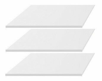 Doplnkové police ku skrini SZF2D1S BRW Erla (3ks)