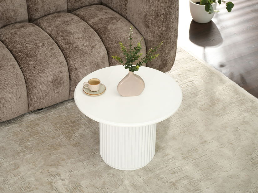 Konferenčný stolík Decimo (biela)