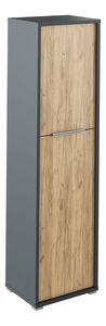 Skriňa Hamila NEW TYP 08 (grafit + dub artisan)