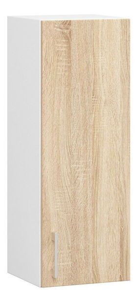 Gornji kuhinjski ormarić Lula W30 H720 (bijela + hrast sonoma)