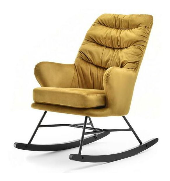 Fotel Lusil (arany + fekete)