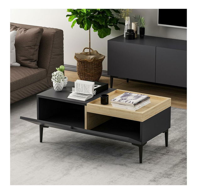 Stolić za kavu Maddame (antracit)