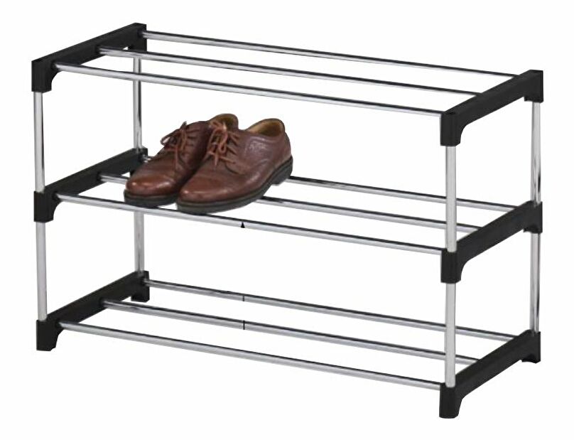 Botník Spalva (čierna + chróm) *výpredaj