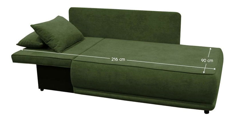 Sofa Lestat (zelena) (L)