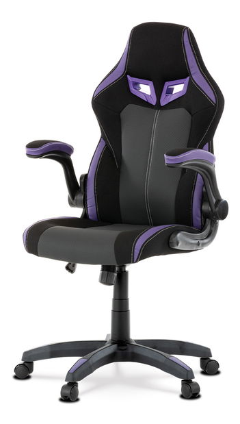 Kancelárske/herné kreslo Yzix-Y352-PUR (čierna + fialová)