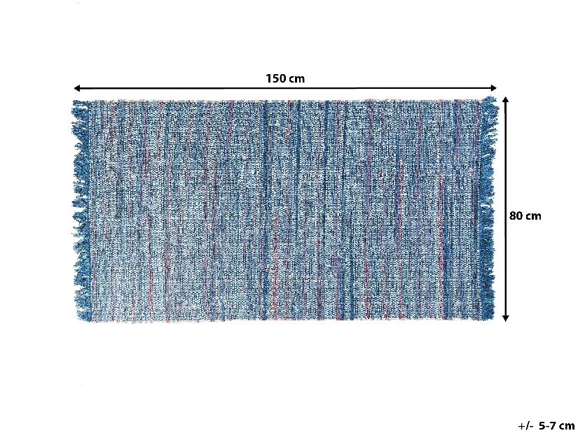 Szőnyeg 150 cm Besan (kék)