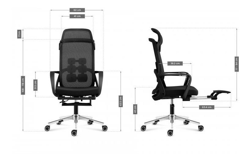 Scaun de birou Matryx 3.6 (negru)
