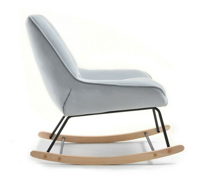 Fotel Bertie (szürke + fekete bükk)