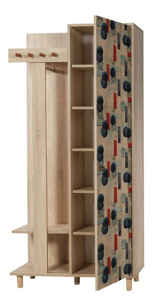 Mobilier hol Gardin 520 (stejar sonoma)