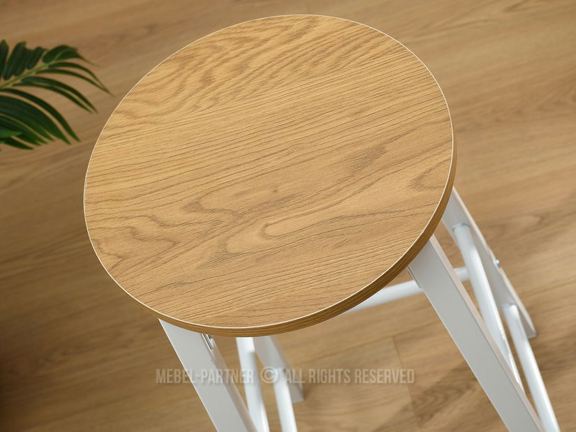 Barska stolica Fukando (hrast + bijela)