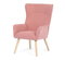 Kreslo Atribuian (ružová)