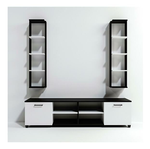 Mobilier living Leviathan 512 (Negru + Alb)