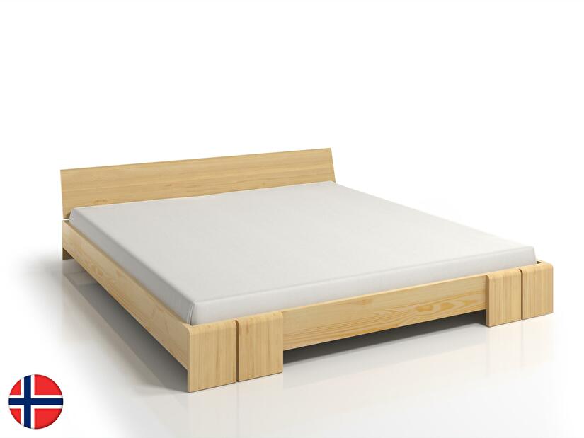 Manželská posteľ 160 cm Naturlig Galember (borovica) (s roštom)