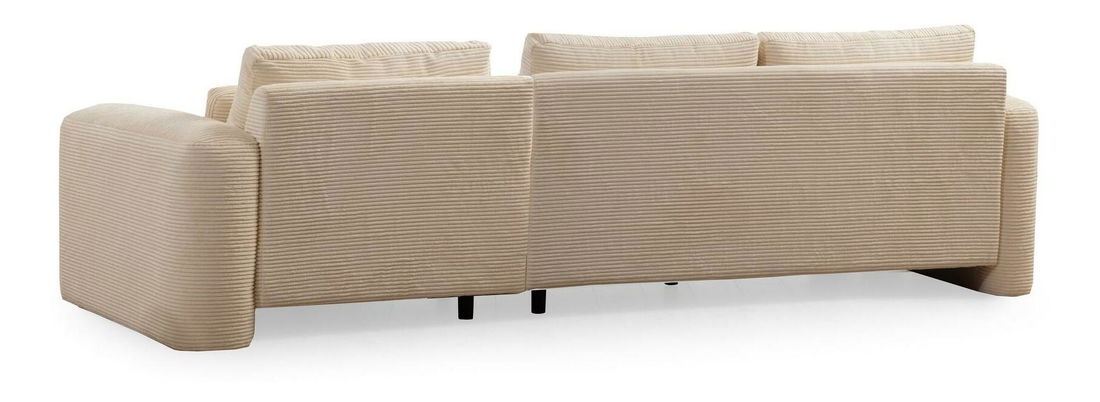 Colțar Lelysena (D) (Bej + negru)