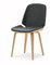 Stolica Vincez (grafit + hrast)