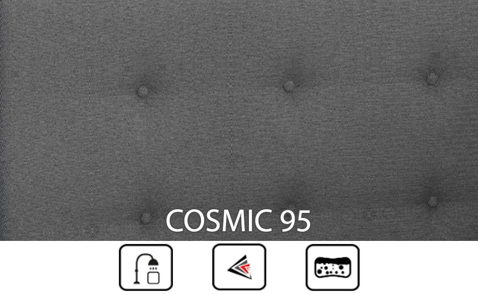 Pat matrimonial Boxspring 160 cm Porto Comfort (Gri) (cu saltea și sp. depozitare)