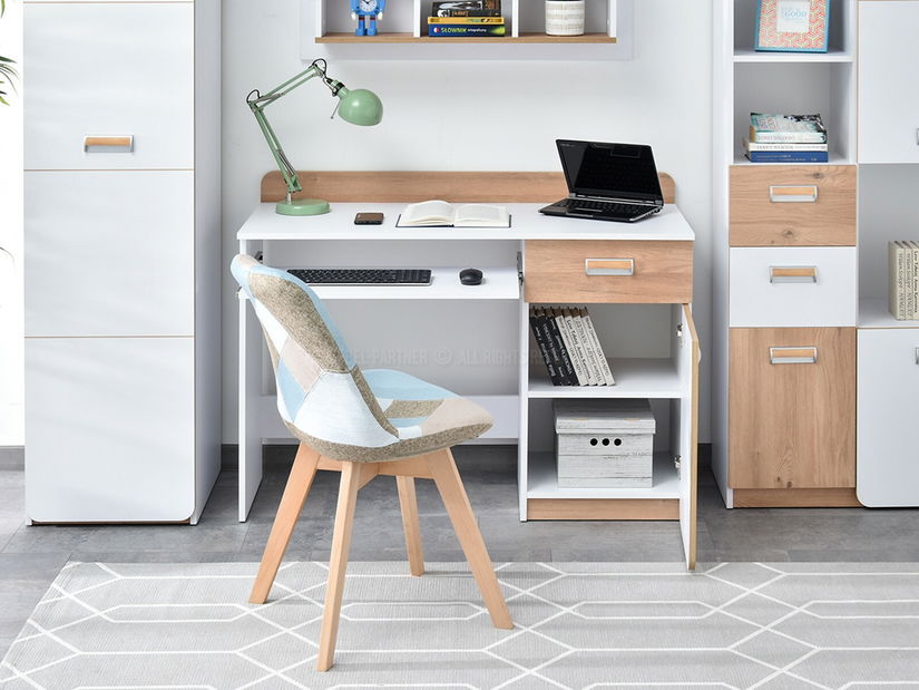 Mobilier cameră studenți Clerigo 02 (alb)