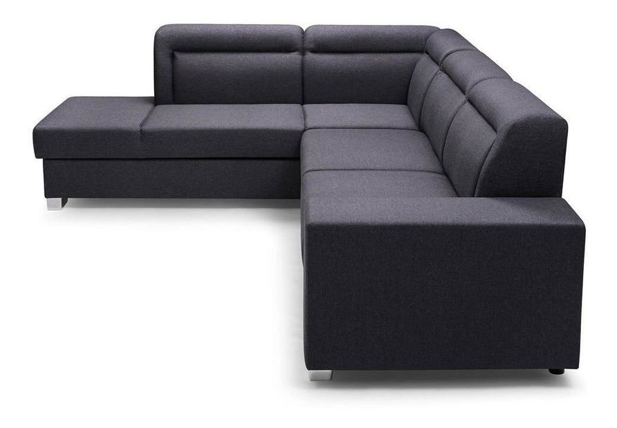 Rohová sedačka Dayle (čierna) (P)