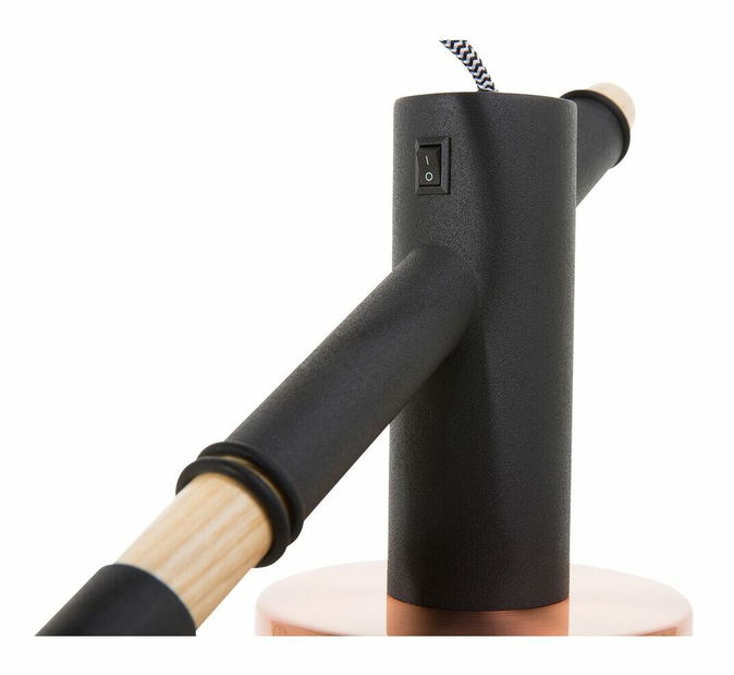 Stojanové svietidlo Osund (čierna)